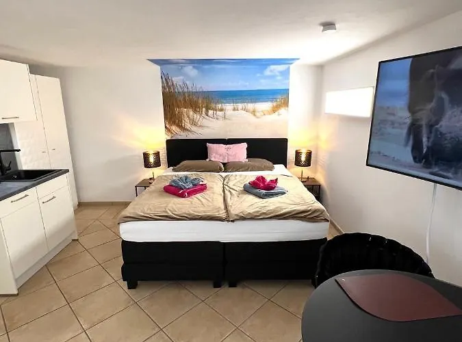 Apartment Ferien-whg Souterrain Exklusives App Stella Maris Mit Parkplatz Direkt Am Steinhuder-meer
