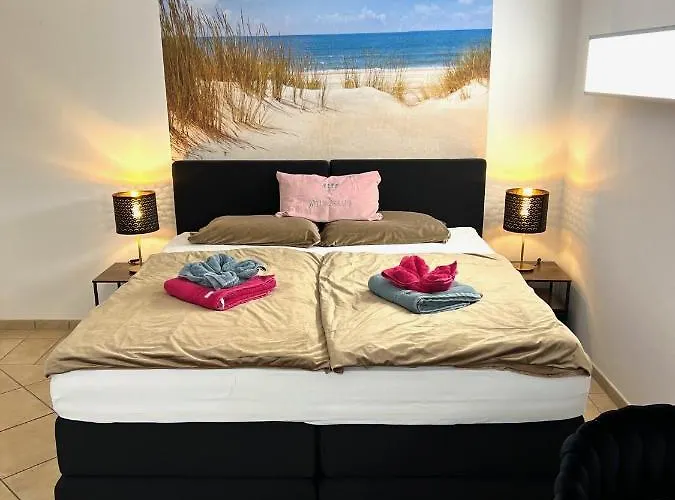 Apartment Ferien-whg Souterrain Exklusives App Stella Maris Mit Parkplatz Direkt Am Steinhuder-meer *